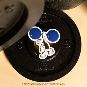 Popeye Sweat Barbell Patch