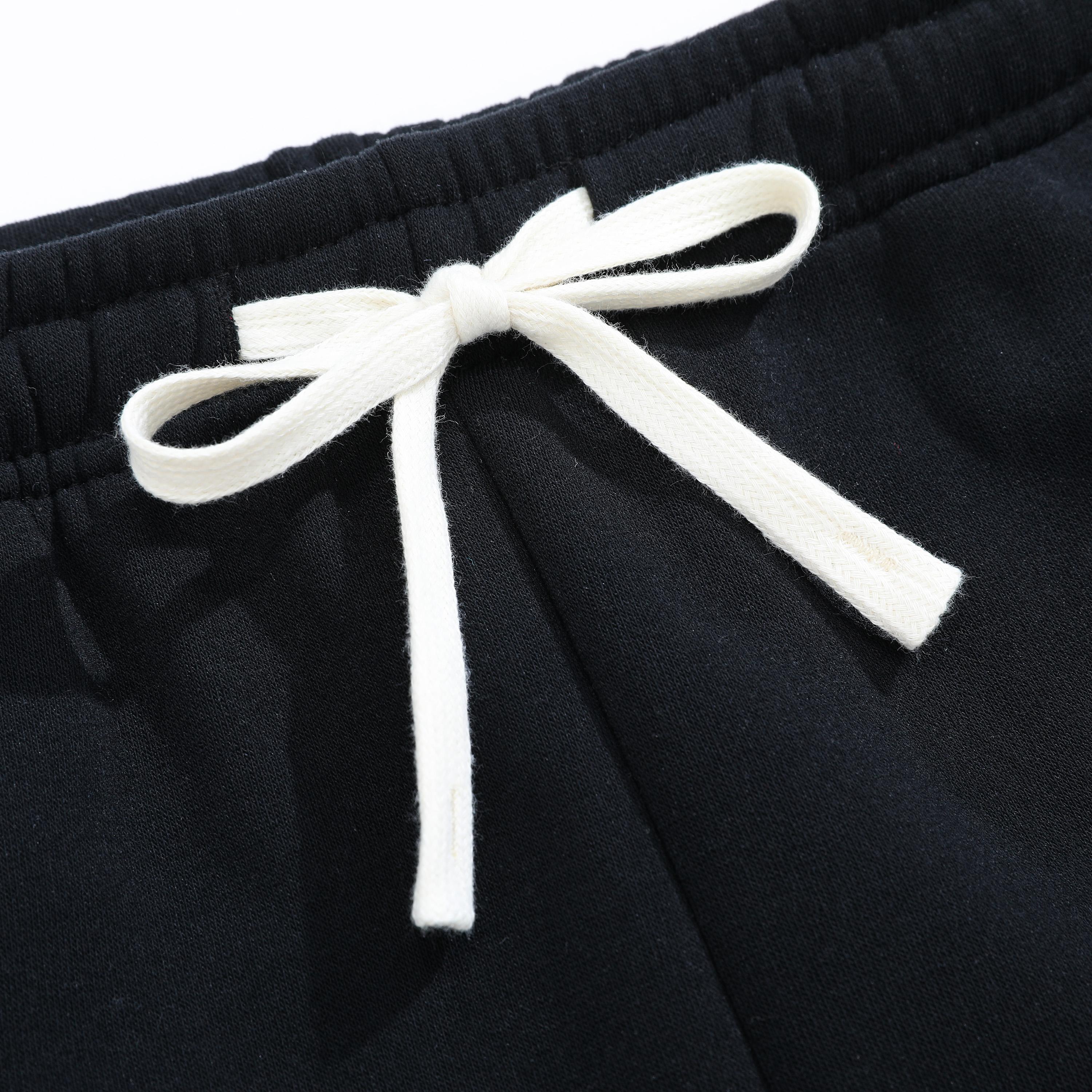 Men’s Summer 2-Pack Polyester Drawstring Sports Shorts - Stretchable, Breathable, Baggy Legs, Loose-Fit, Elastic Waist, Knee-Length, Multi-Size for Walking, Jogging