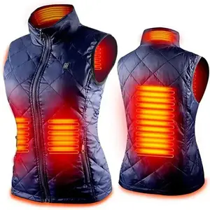 WomenHeatingVestAutumnandWinterCottonVestUSBInfraredElectricHeatingsuitWomenFlexibleThermalWinterWarmJacket