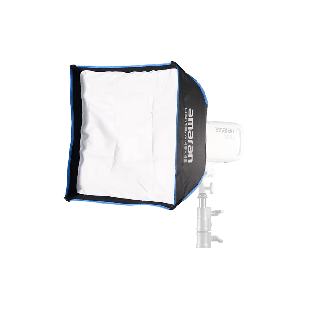 amaran Light Box 45x45  One-snap Setup Square Compact Bowens Mount Lighting Softbox