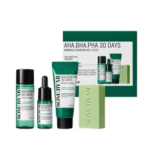 [SOME BY MI] AHA.BHA.PHA 30 Days Miracle Starter Kit - Refreshing, Calming, Multi Cleansing, For Sensitive skin, Oil-water balance care, Barrier care