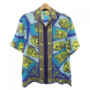 Pre-owned VERSACE Silk Small Leather Goods 100% Shirt