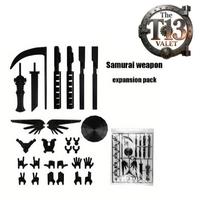 The weapon pack does not contain any figurines.