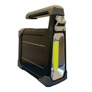 Solar Emergency Flashlight and Camping Lantern with USB Charging Port