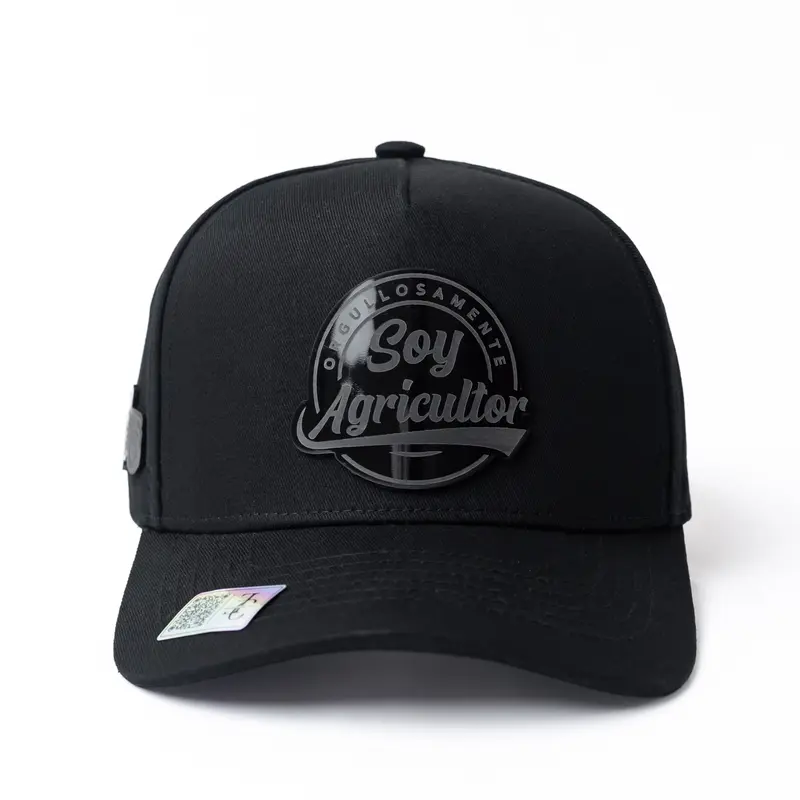 Soy agricultor SnapBack hat-black