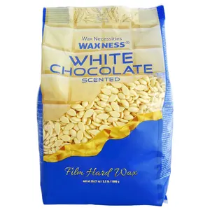 WAXNESS WHITE CHOCOLATE FILM HARD WAX BEADS 2.2 LB / 35.27 OZ, Body Care, Hair Removal
