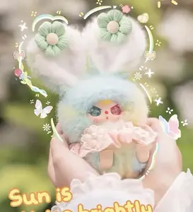 Baby Three Flower Fairy Series Plush Blind Box Cute Anime Vinyl Plushies Collectible Birthday Gifts for Girls