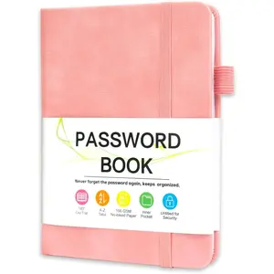 Password Keeper Book with Alphabetical Tabs,4.3"x5.7" Small Password Books for Seniors Password Notebook for Internet Website Address Log in Detail ()