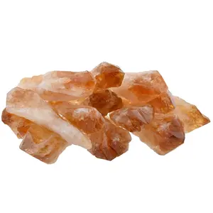 Citrine Crystal Point - Abundance & Manifestation Tool for Prosperity & Focused Energy Channeling - 1-2 Inches Length - Ideal for Spiritual Entrepreneurs & Goal-Setters
