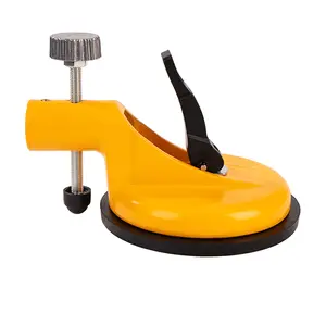 Floor Gap Fixer Tool - Vacuum Suction Cup for Tile, Ceramic, Marble & Laminate Floor - Adjustable Height Leveling & Seam Tightening Clamp for Smooth Surface Installation - Pro Flooring Tool