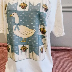 Grandmas Goose Patch Comfort Color Tee