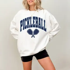 Retro Pickleball Crewneck, Summer, Sports Sweatshirt, Pickleball Sweatshirt, Pickleball Player, Pickleball Sweatshirt, Pickleball Season, Pickler Sweatshirt