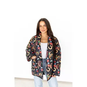 Yee-Haw Cowgirl Quilted Jacket