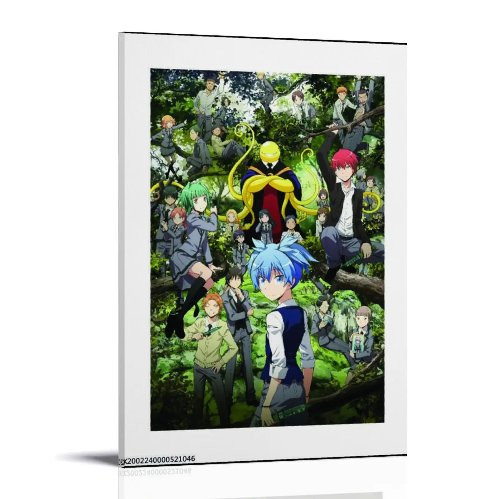 Close-Up Assassination Classroom Poster Forest Group 91.5 X 61 Cm Posters Music Album Cover Posters Canvas Wall Art High-Resolution Vintage Band & Artist Prints for Room