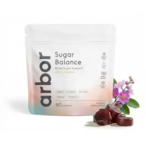 Arbor Daily Botanical Gummies | Ceylon Cinnamon, Chromium, Banaba & Salacia | Plant-Based | 60 Count