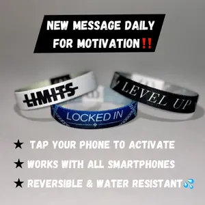 Daily Motivational Message Bracelet IN1CIO Variety Pack