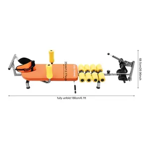 2026 Viral Ergonomic Back Stretch Bench - 286.6lbs Load Spinal Decompression for Neck/Back Relief - PU Sponge Padding for Muscle Relaxation, Body Care, Relaxation Aid,summervibes outdoorfun Yellow