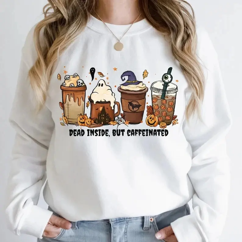 Funny Halloween Skeleton Sweatshirt