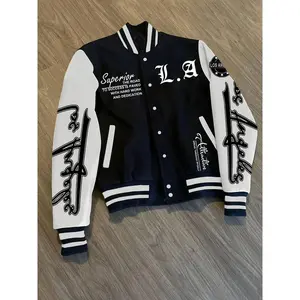 PrintPolyesterBaseballJacket-1pcCasualStylewithSlightStretch,RegularFit,ButtonClosure-Fall/WinterCollection