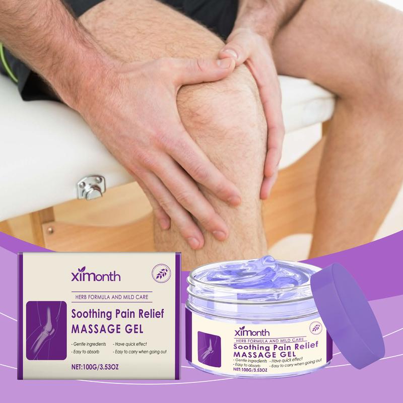 【Buy 1 Get 1 Free】 Joint Relief Gel for Knee, Lumbar, Shoulder, Neck and Muscle Pain - Body Care Massage Cream gel purple gel