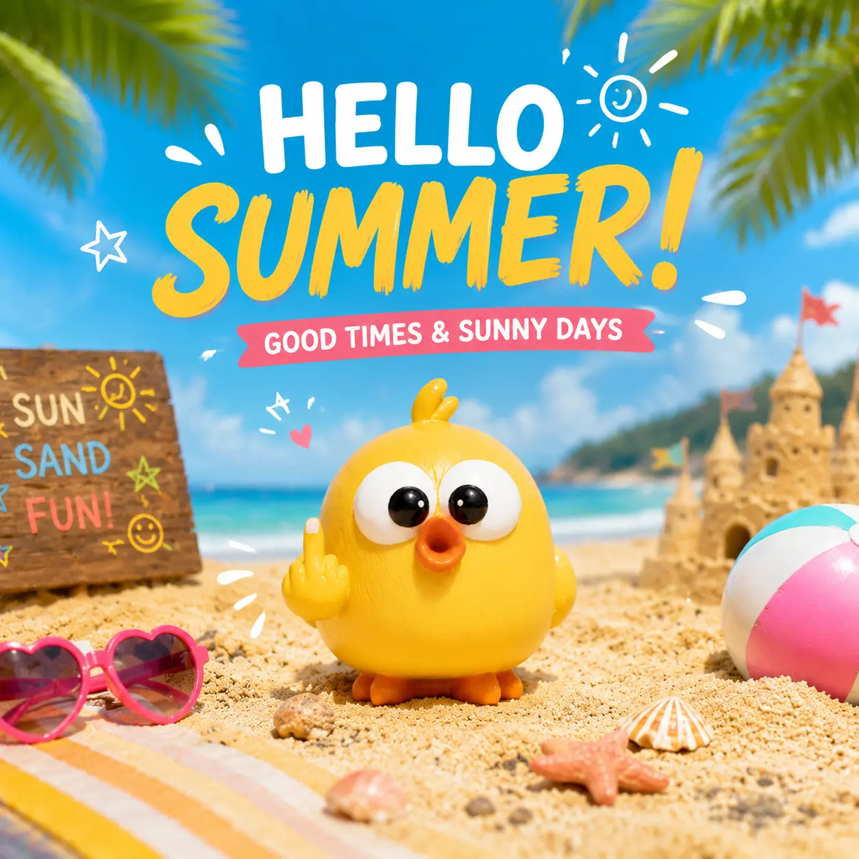 Hodao Sassy Chicken Artificial Resin Statue - Animal Shape Home Accent, Bird Figure Statue for 2026 Summer Kick-off,Bird Figure Statues, Animal Shape Statues