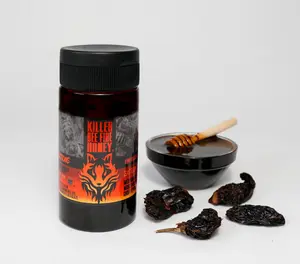 Honey Badgers Kill Bee Fire Honey - Hot and Smokey Flavor Natural