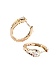 Water Drop Zircon Earrings for Women Fashion Daily Crystal Stud Earrings Wedding Party Office Suit Accessories Trendy Gift