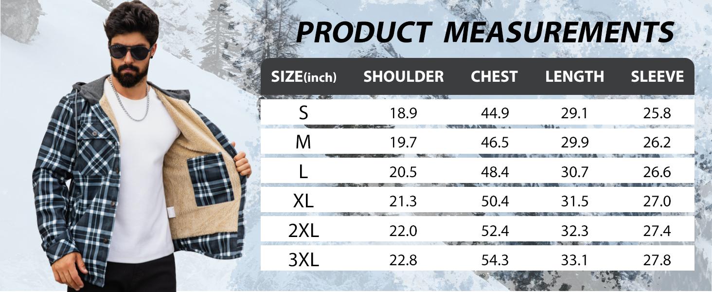 Zaitun Men’s Hooded Jacket – Outdoor Workwear Style  Button Front & Utility Pockets – Rugged Shacket for Hiking, Camping, Work & Everyday Fall/Winter Wear