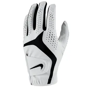 Nike Men's Dura Feel Golf Glove White Athletic Sportswear Everyday Essential Gym Training New Original L XL Free Shipping | Gym | Workout | Training | Running | Fitness | Sports | Exercise | Casual | Lounge | Travel | Everyday | Comfortable | Soft