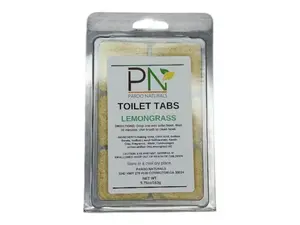 Pardo Naturals Brush and Flush Toilet Tabs - Pack of 6