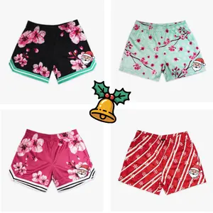 Matching Ice Cream Drip Mesh Shorts - Breathable & Comfortable Activewear for Youth & Adults