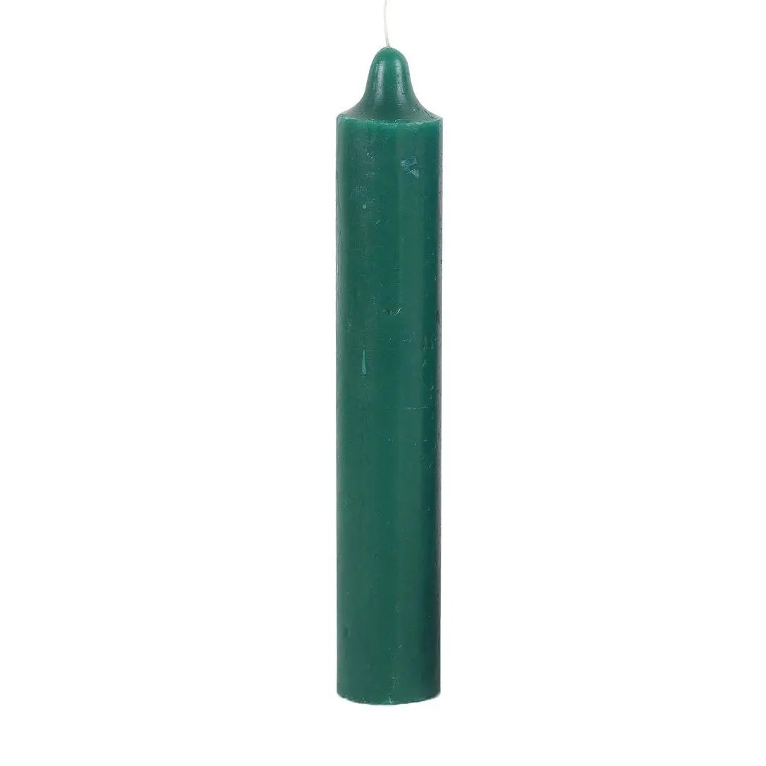 Jumbo Candles Green Jumbo Candles Green