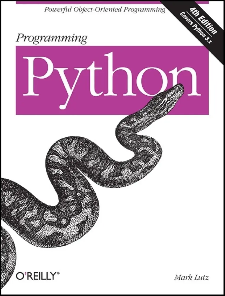 Used Book - Programming Python: Powerful Object-Oriented Programming by Mark Lutz (Paperback, English) - O'Reilly Learning Tour Tutorial, Covers Python 3.x, In-Depth Tutorials