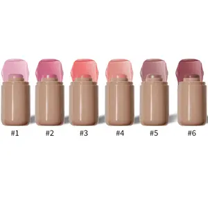 Natural Blush Stick for Lips & Cheeks, Soft Smooth Creamy Texture, Long-Lasting Color, Perfect for Daily Use, Easy Application, Lip Cheek Tint