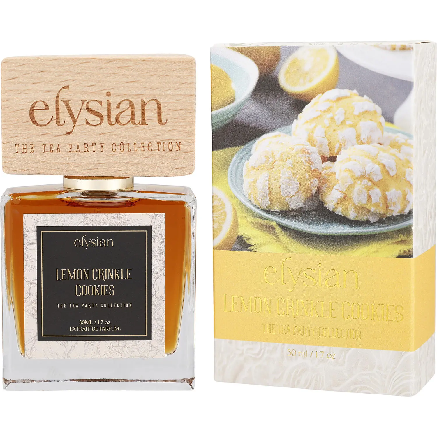 Elysian Lemon Crinkle Cookies By Elysian Extrait De Parfum For Unisex