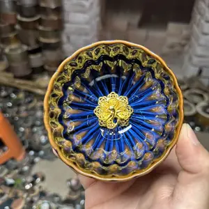 Masterpiece Handmade Tea bowl  Kiln Opening