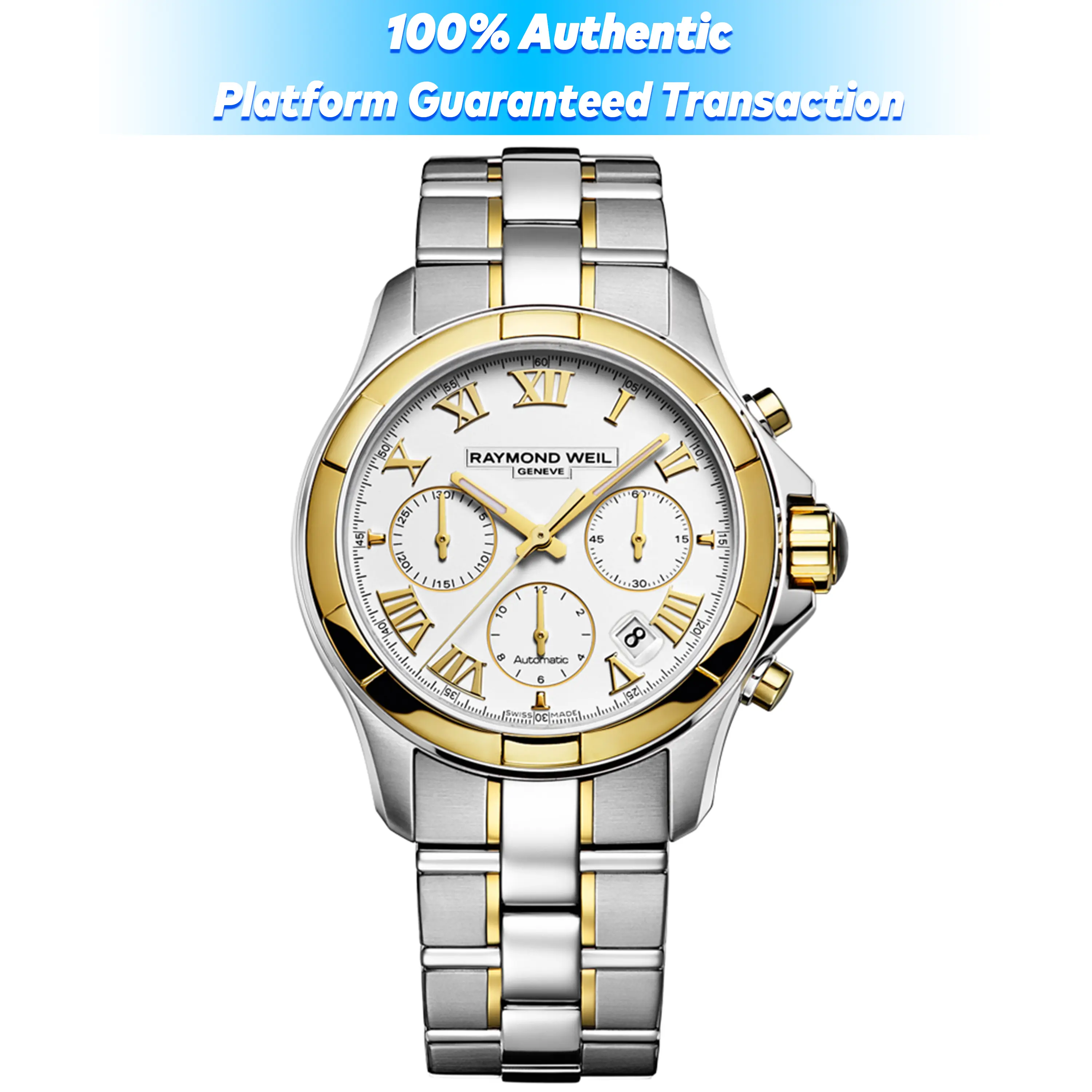 Raymond Weil Parsifal Automatic Chronograph 41mm Two-Tone (Ref. 7260-STG-00308)2084