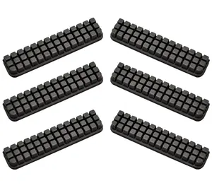 BIQU Panda Brush 6 count  Nozzle Wiper for Bambu-Lab A1  Printer Only, Heatbed Mounted  Brushes, Nozzle Cleaning Tool