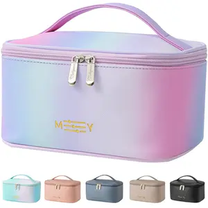 Makeup Bag Preppy Cosmetic Bag Small for Women Toiletry Bags