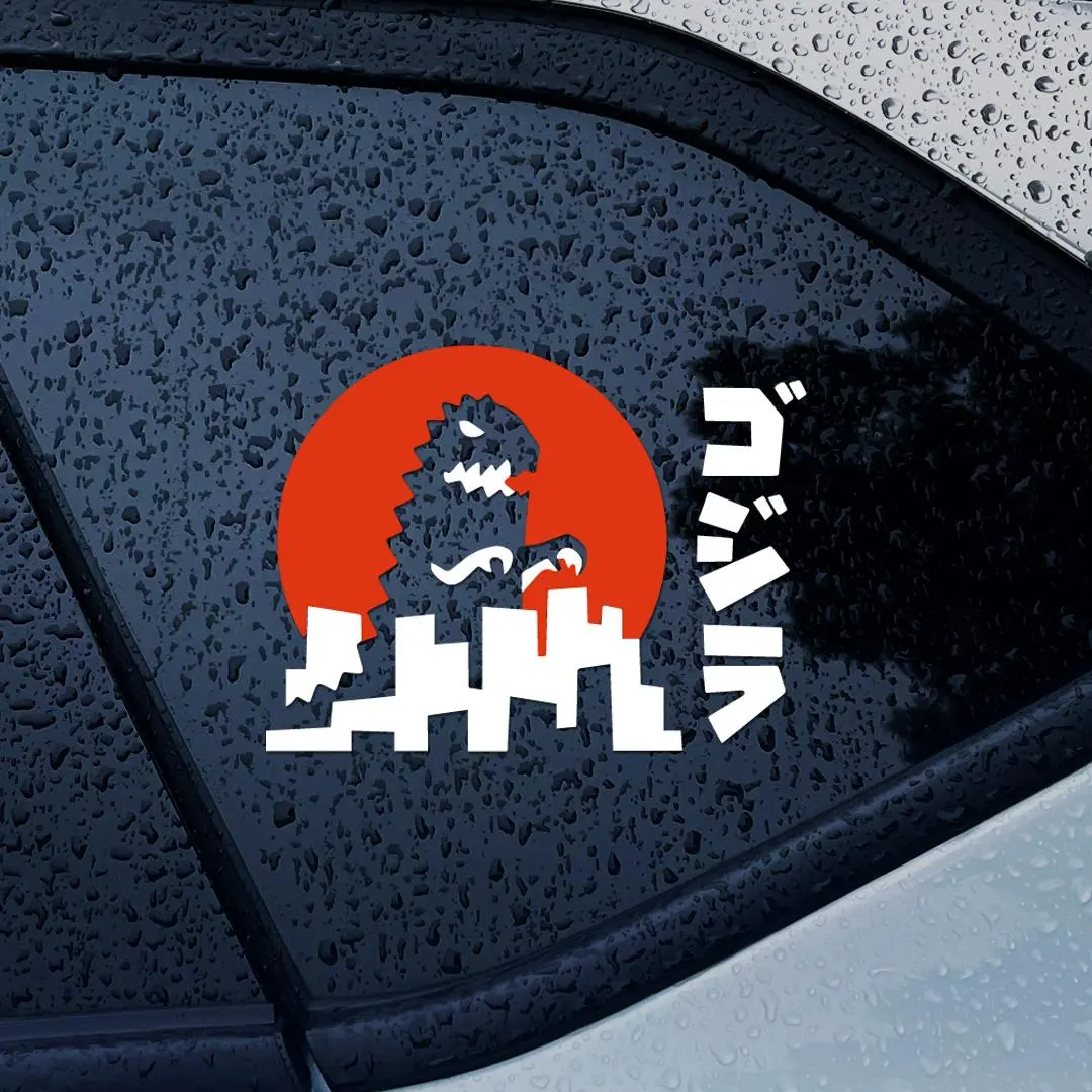 Japanese JDM Car Stickers Waterproof Bumper Body Windshield Window Decoration Vehicle Accessories Scratch Covering Vinyl Decals