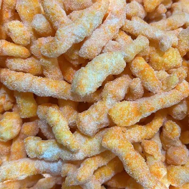 Kettle Corn Cheese Chips, Crunchy Sweet-Savory Ambient Snacks, Suitable for All Ages