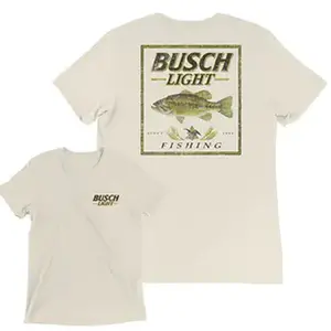 Busch Light Fishing Largemounth Bass T-shirt, Fishing Perch Shirt, Busch Beer, For Men, For Women