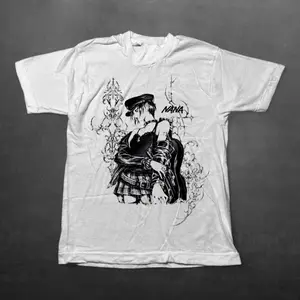 NANA Anime T-Shirt, Punk Rock Graphic Tee, Nana Anime Graphic Tee, Nana Osaki Punk Shirt Japanese Manga Rock Tee, 2000s Shirt, Unisex Cotton Crewneck T-Shirt Menswear Womenswear Streetwear Top