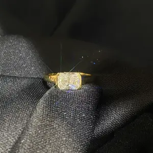 【#M264】(Eudora)925 Sterling Silver Synthetic Moissanite Ring