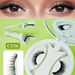 Magnetic False Eyelashes Set with Tweezers, Reusable and Waterproof, Natural Look, Ideal for Daily, Party, and Holiday Makeup Cosmetic, Magnetic Sl Lashes