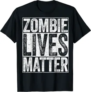 Zombie Lives Matter T-Shirt Necromancer Costume Shirt - Jaredsab Shop 53B07HNS412Z