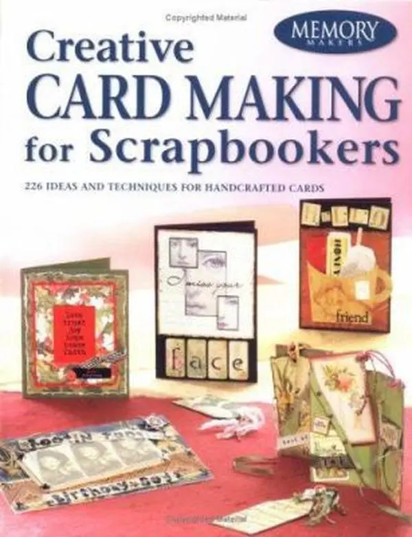 USED Book - Creative Card Making For Scrapbookers: 226 Ideas and Techniques For Handcrafted Cards by Memory Makers Books (Paperback) - english