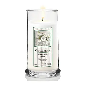 Courtside Market Romantic Magnolias Status Candle Glass 18 oz.