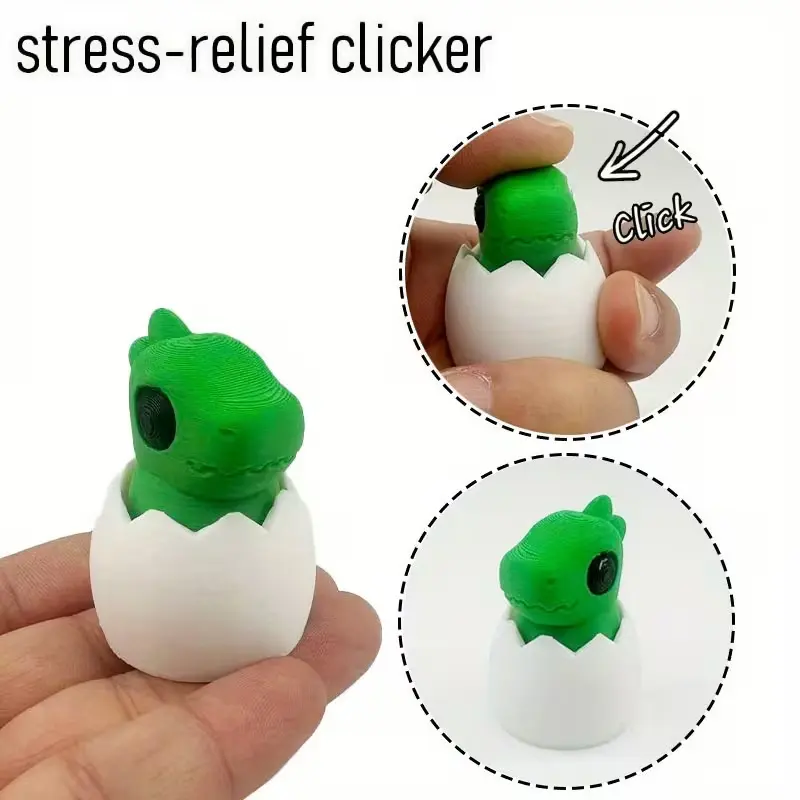 Little Green Dinosaur Clicker