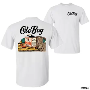 Ole Boy Duck Hunting T-Shirt – Mallard Duck Shotgun Shell Box Graphic Tee, Vintage Waterfowl Hunting Apparel, Rustic Outdoor Sportsman Shirt, Casual Hunter Top for Men and Women